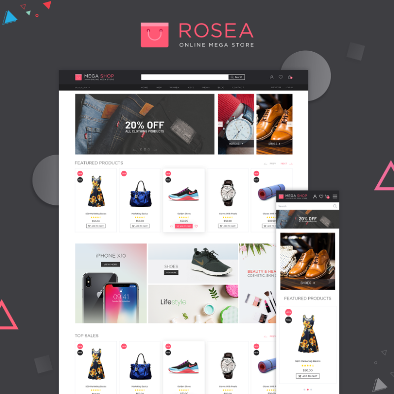 Responsive  nopCommerce  theme