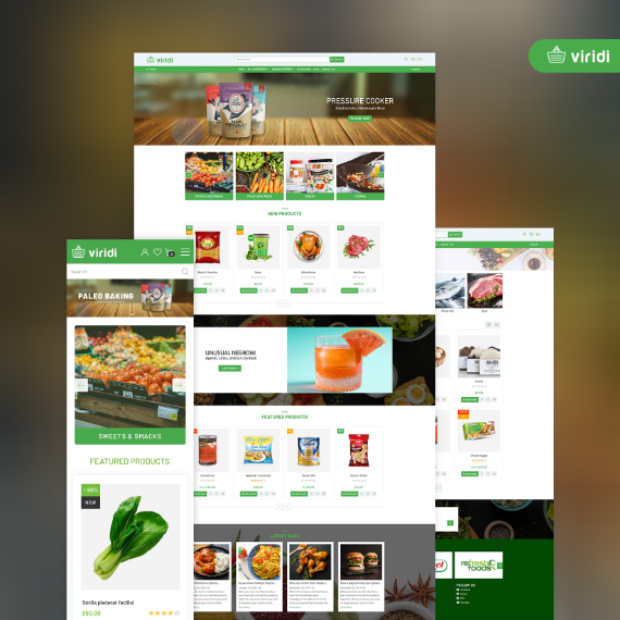 Grocery store theme for nopcommerce