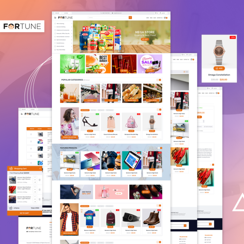 Picture of Fortune Theme for nopCommerce