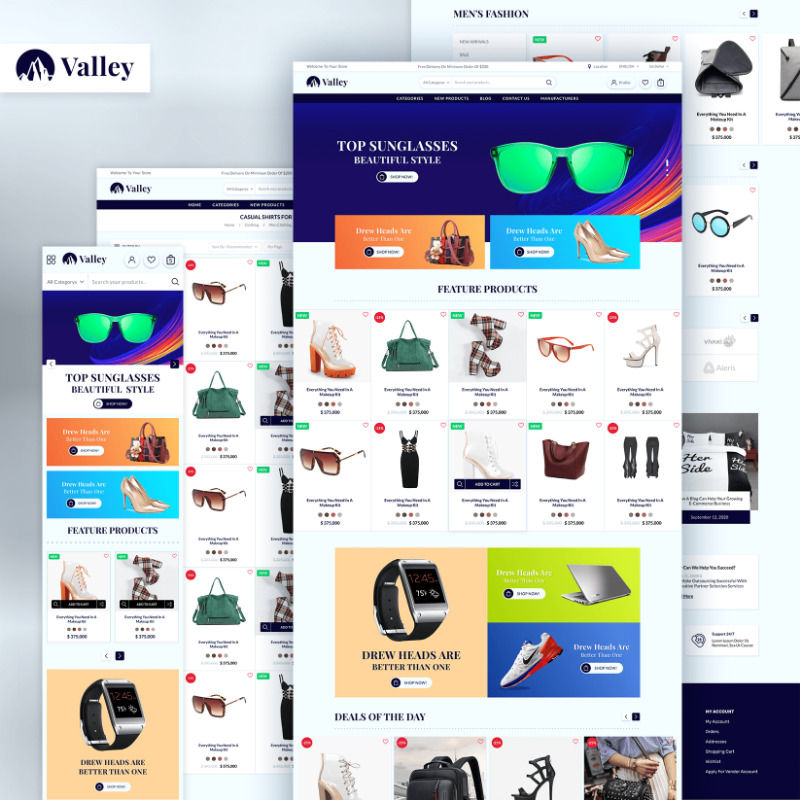 Valley Theme Homepage