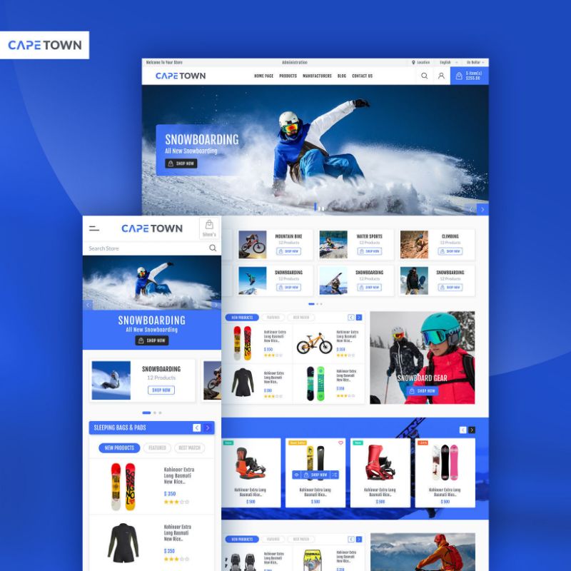 Picture of Cape Town Theme for nopCommerce