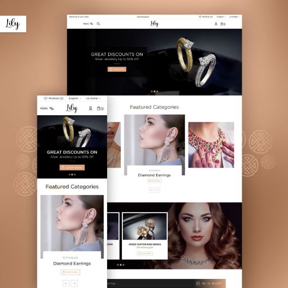 Picture of Lily Theme for nopCommerce