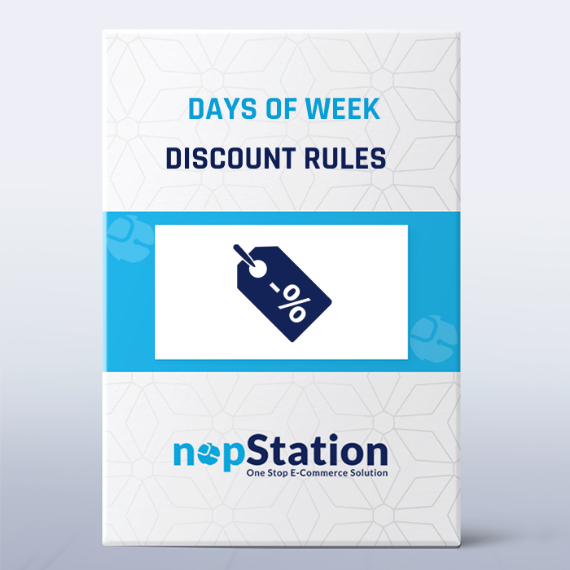 Picture of Days of Week Discount Rules