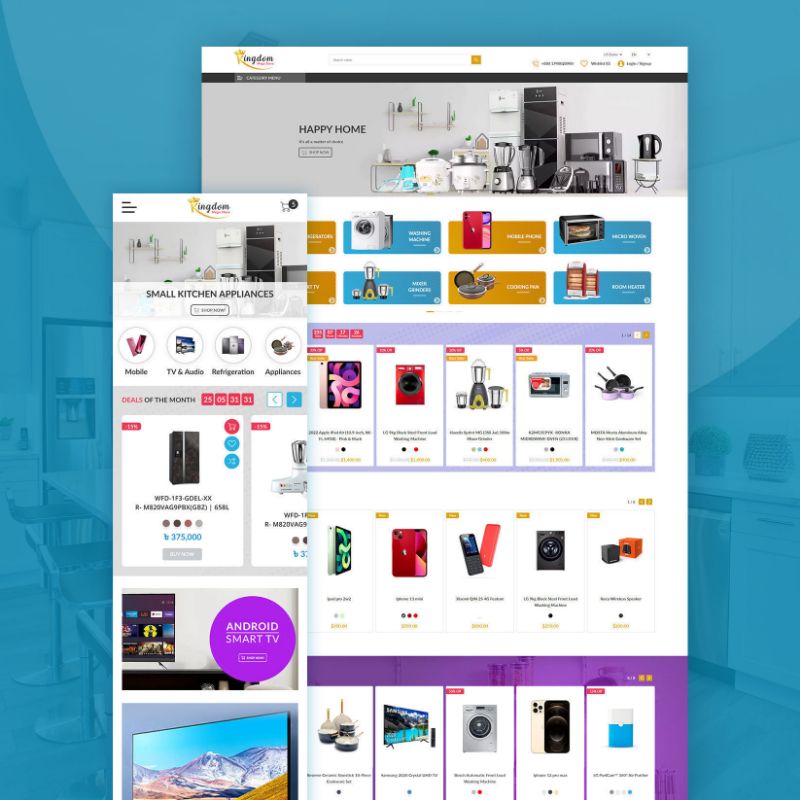 Megastore  Kingdom responsive theme