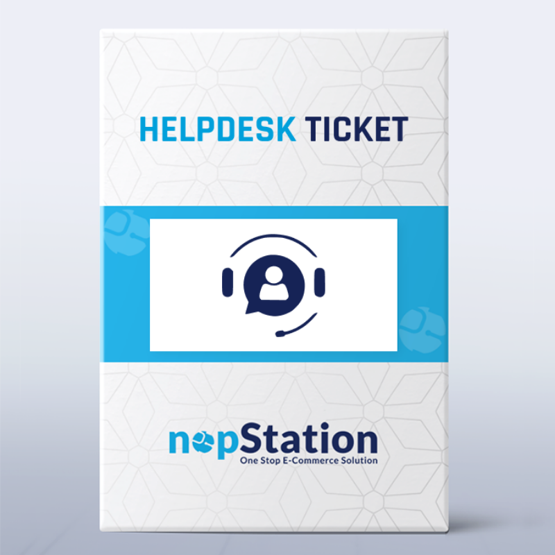 Picture of Helpdesk Ticket plugin for nopCommerce