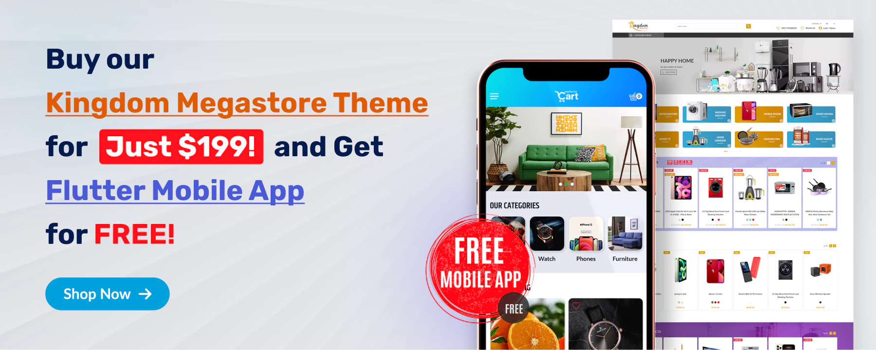 Flutter Mobile App App Black Friday Deal