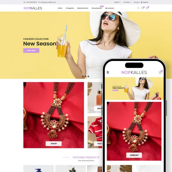 Picture of NopKalles Theme for nopCommerce
