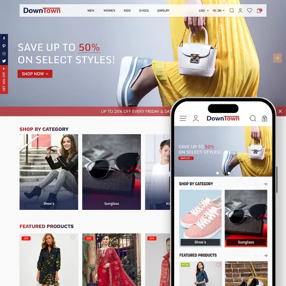 Picture of Downtown Theme for nopCommerce