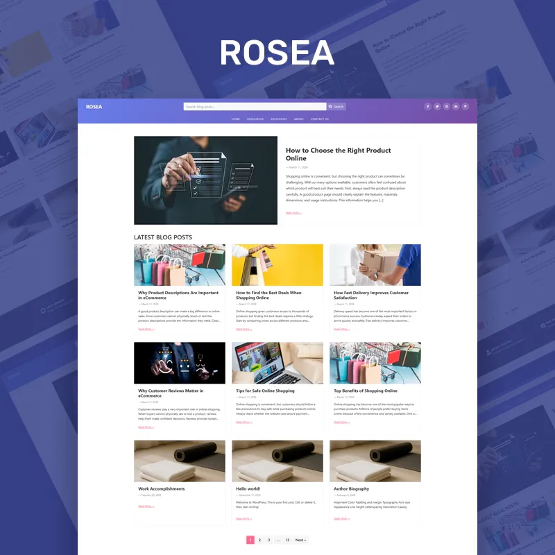 Responsive nopCommerce theme