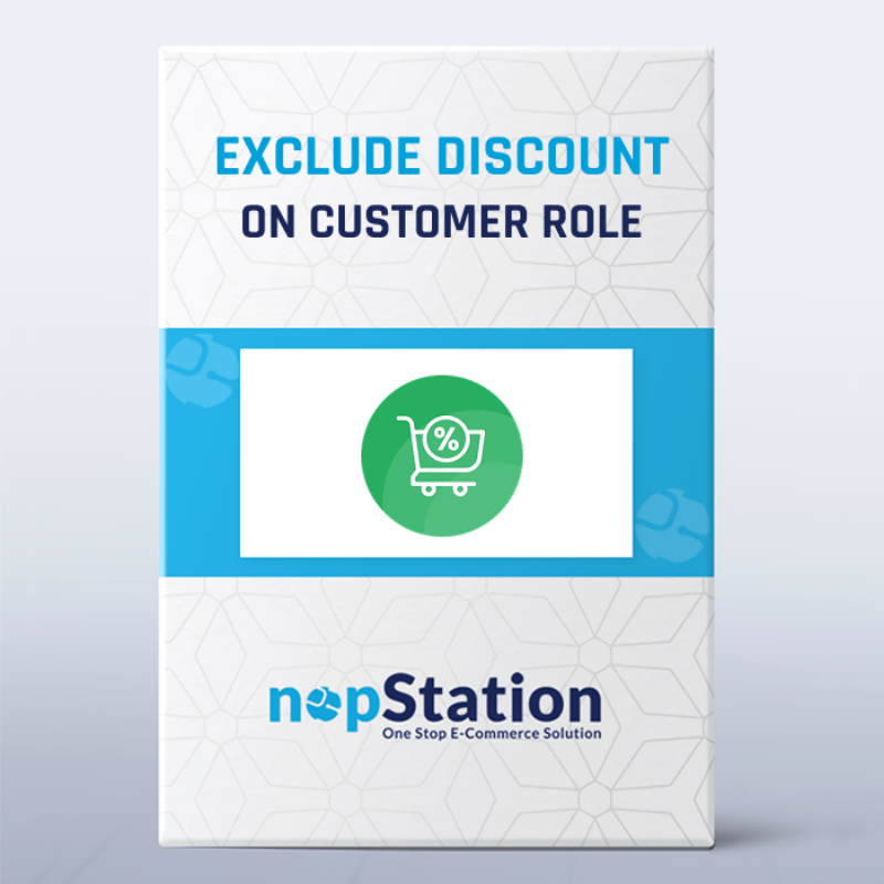 Picture of Exclude Discount on Customer Role Plugin for nopCommerce