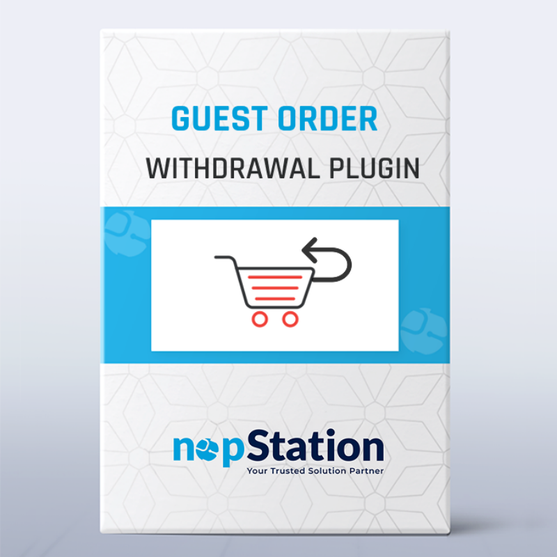 Picture of Guest Order Withdrawal Plugin for nopCommerce