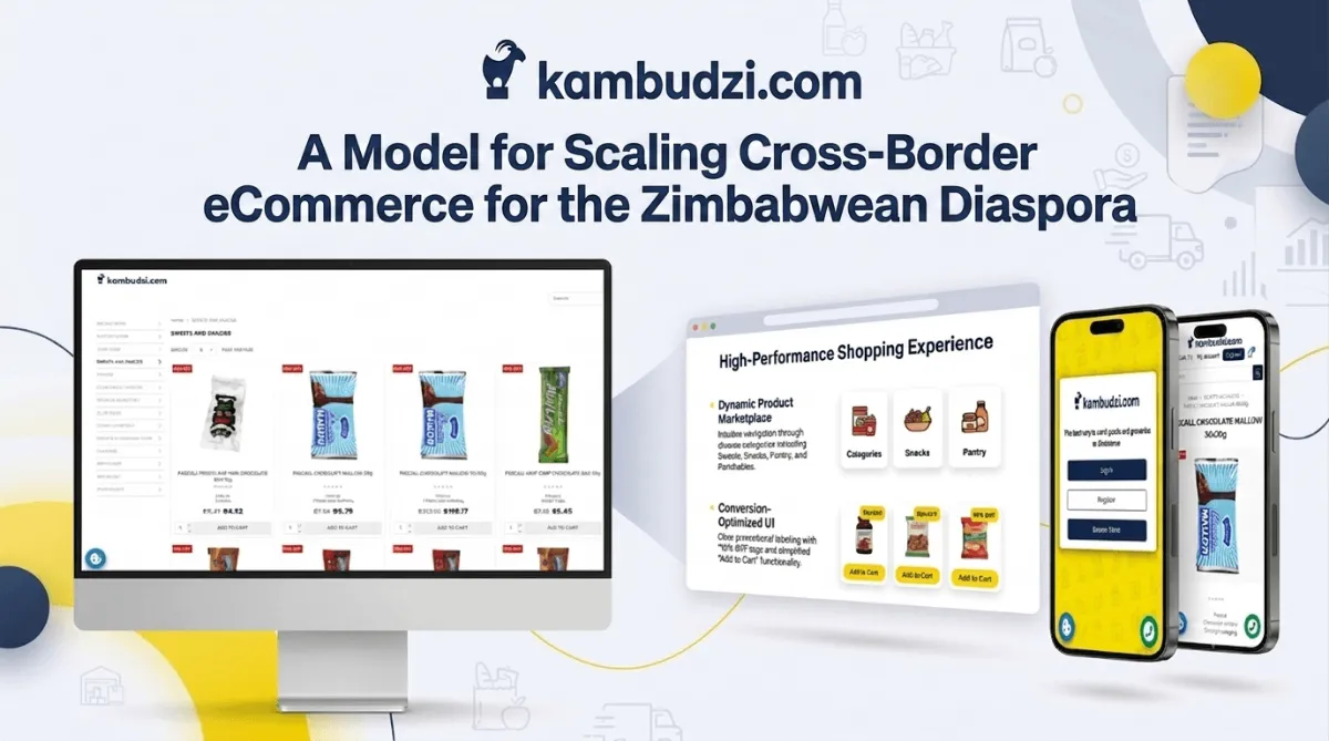 Kambudzi: Scaling a Simple React Storefront into a Cross-Border Grocery Platform
