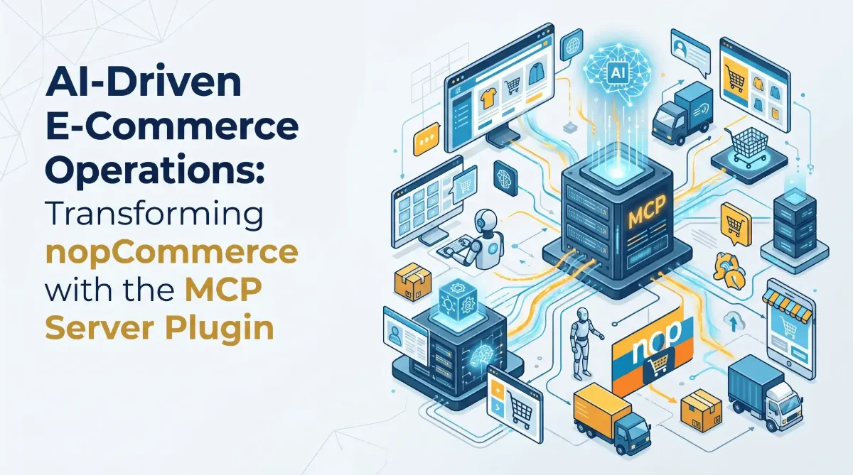 AI-Driven E-Commerce Operations: Transforming nopCommerce with the MCP Server Plugin