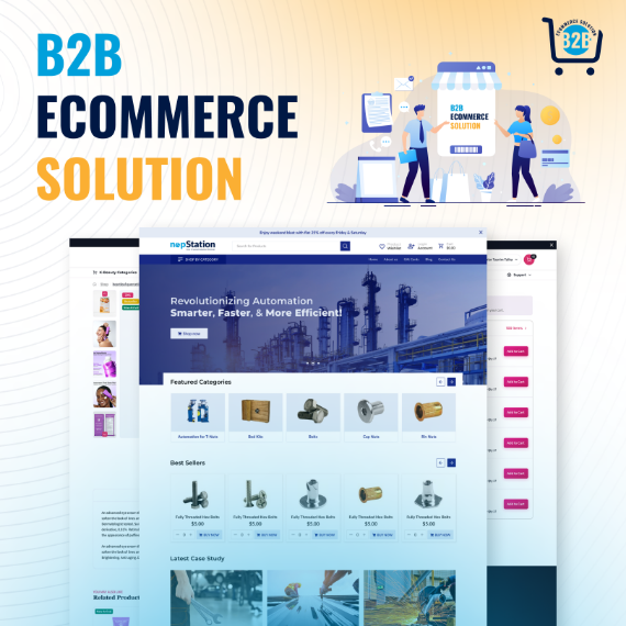 Picture of ERP Integrated B2B E-Commerce Solution