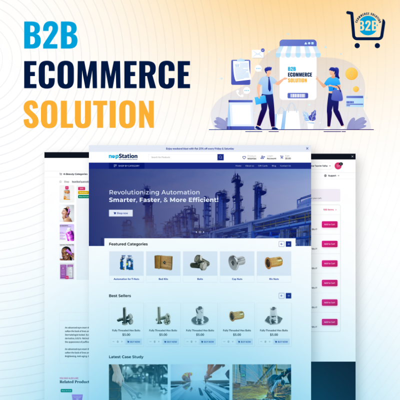 Picture of ERP Integrated B2B E-Commerce Solution