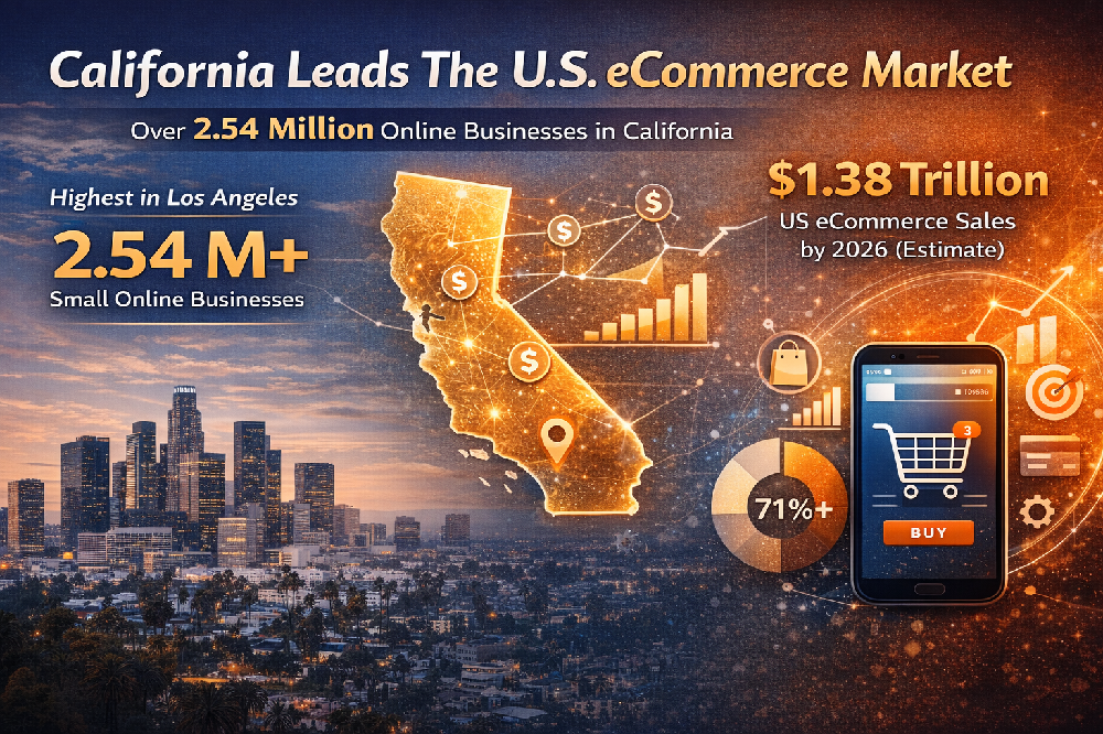 Los Angeles eCommerce Market Statistics