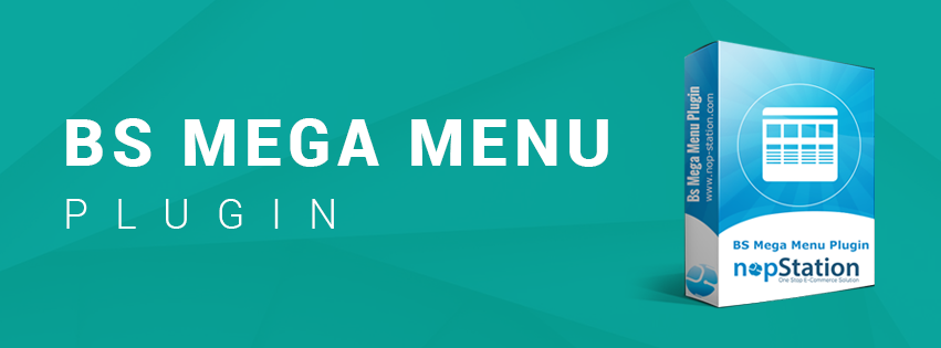 BS mega menu plugin from nopStation