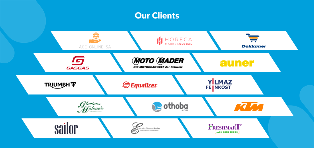 nopStation's notable clients