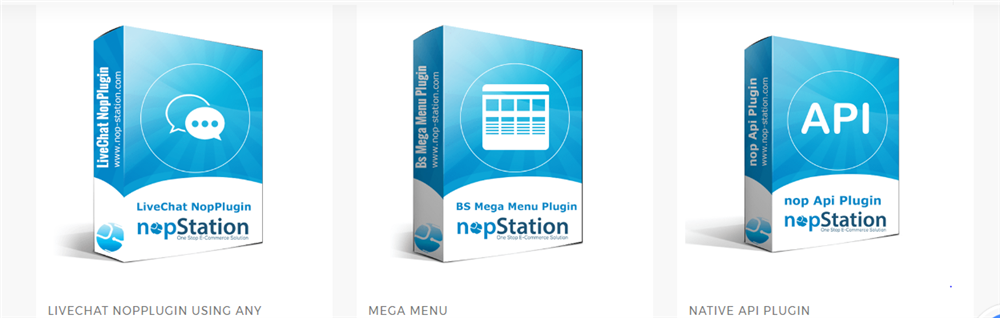 Some of nopStation's plugins