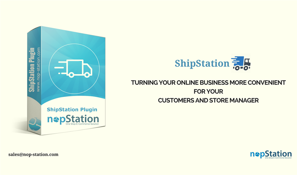 nopStation's shipstation plugin for shipping and delivery on nopCommerce