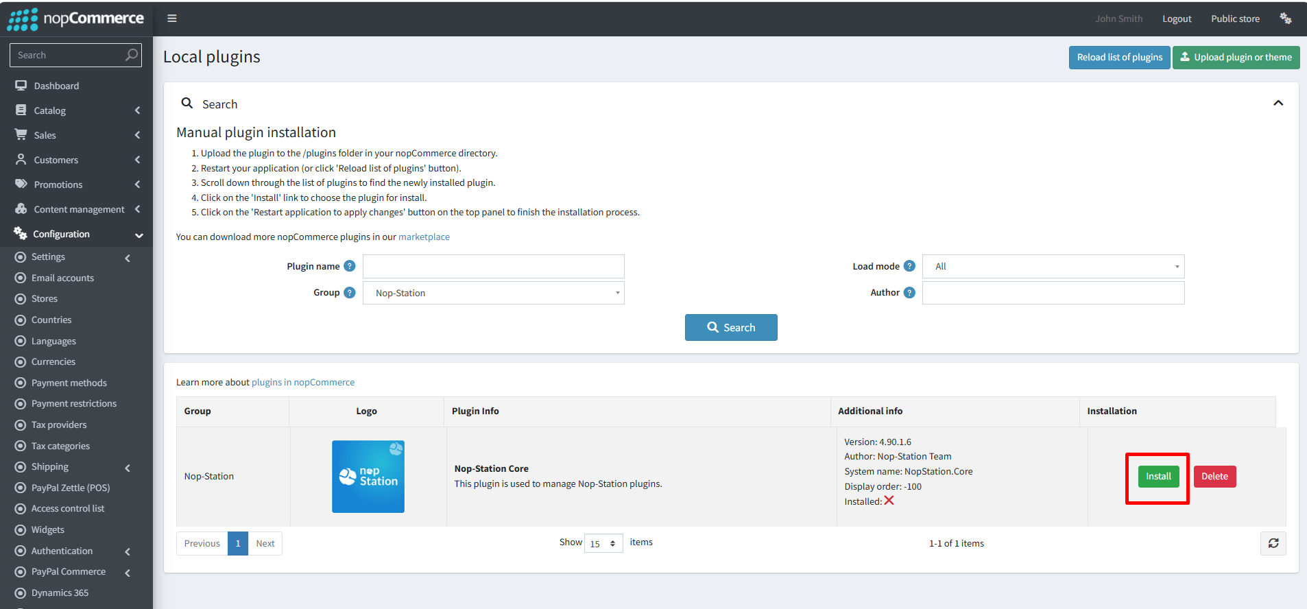 Upload plugin or theme popup window