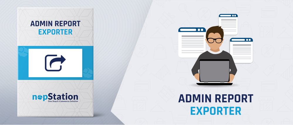admin report exporter banner