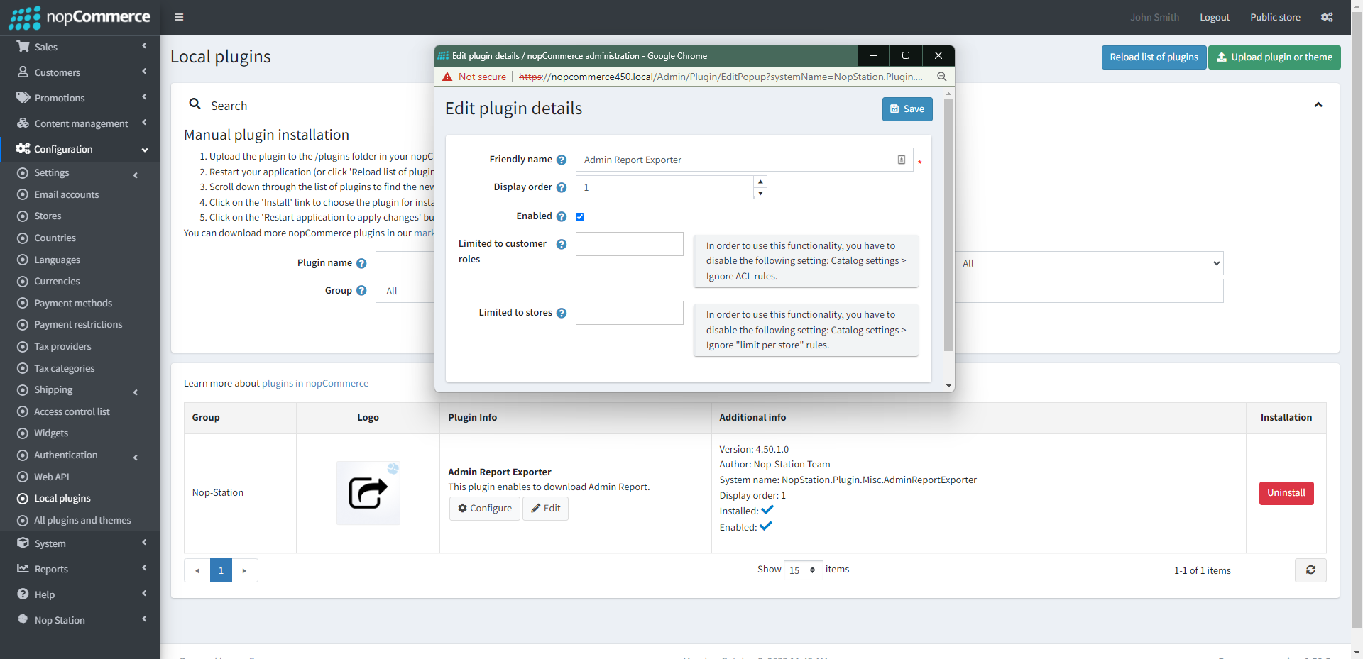 edit plugin