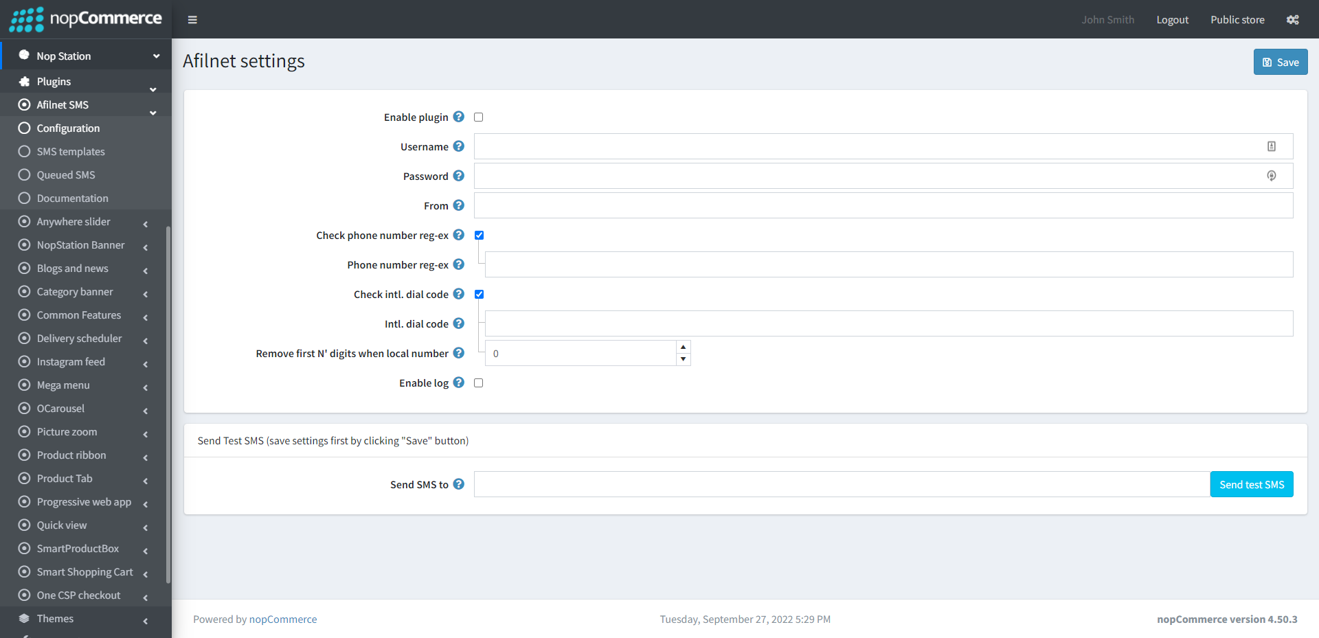 configure-afilnet