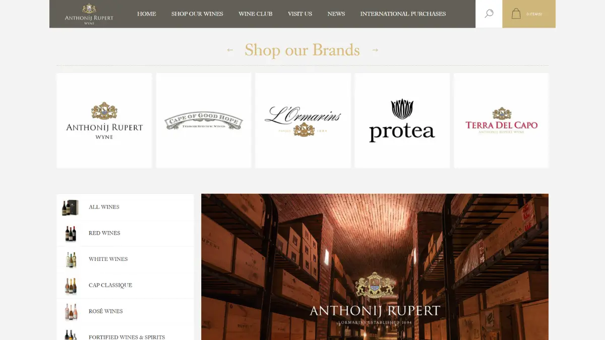 Anthonij Rupert Wyne: A Hybrid B2B & B2C Estate Storefront on nopCommerce 4.20 by nopStation Anthonij Rupert Wyne: A Hybrid B2B & B2C Estate Storefront on nopCommerce 4.20 by nopStation