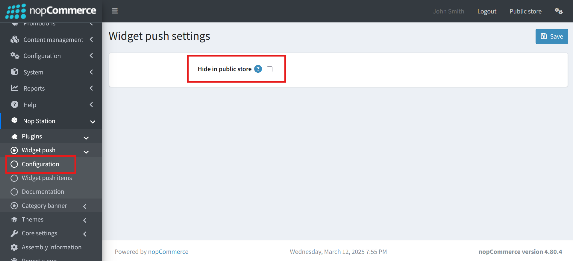 enable plugin