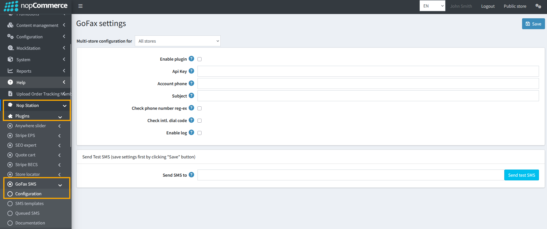 configure
