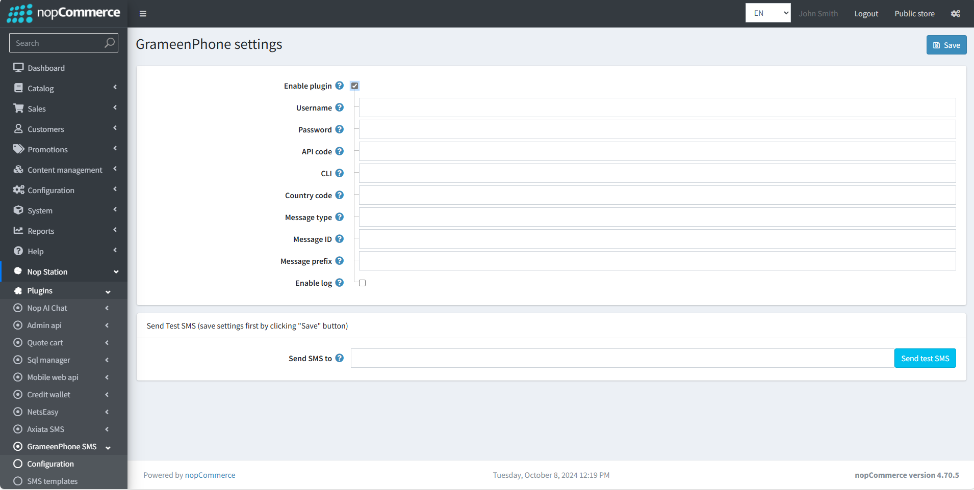 configure-SMS-to