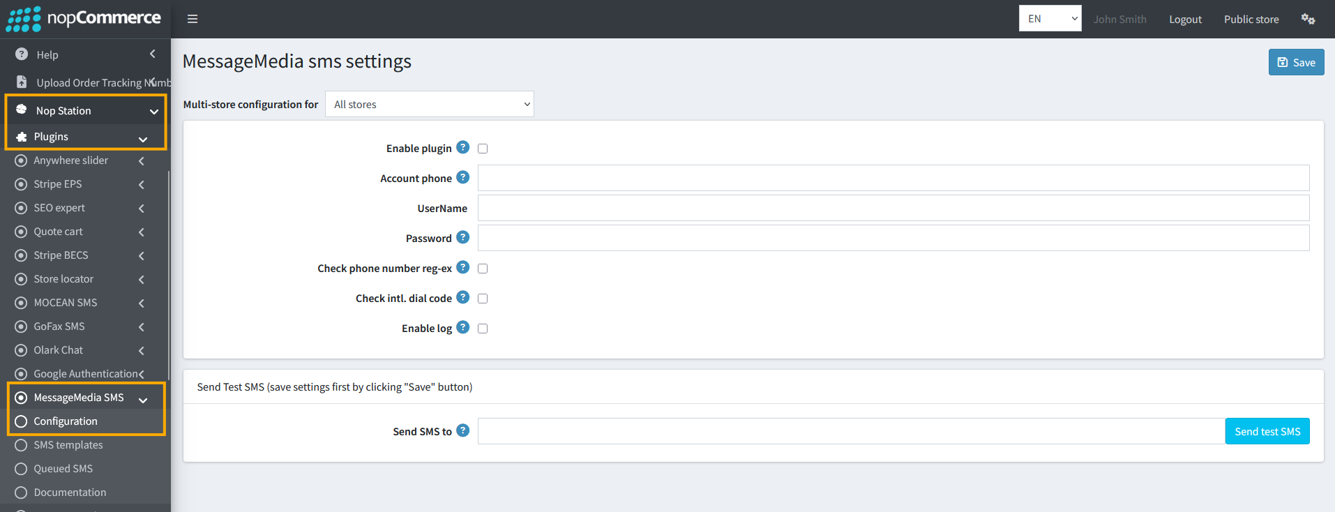 configure