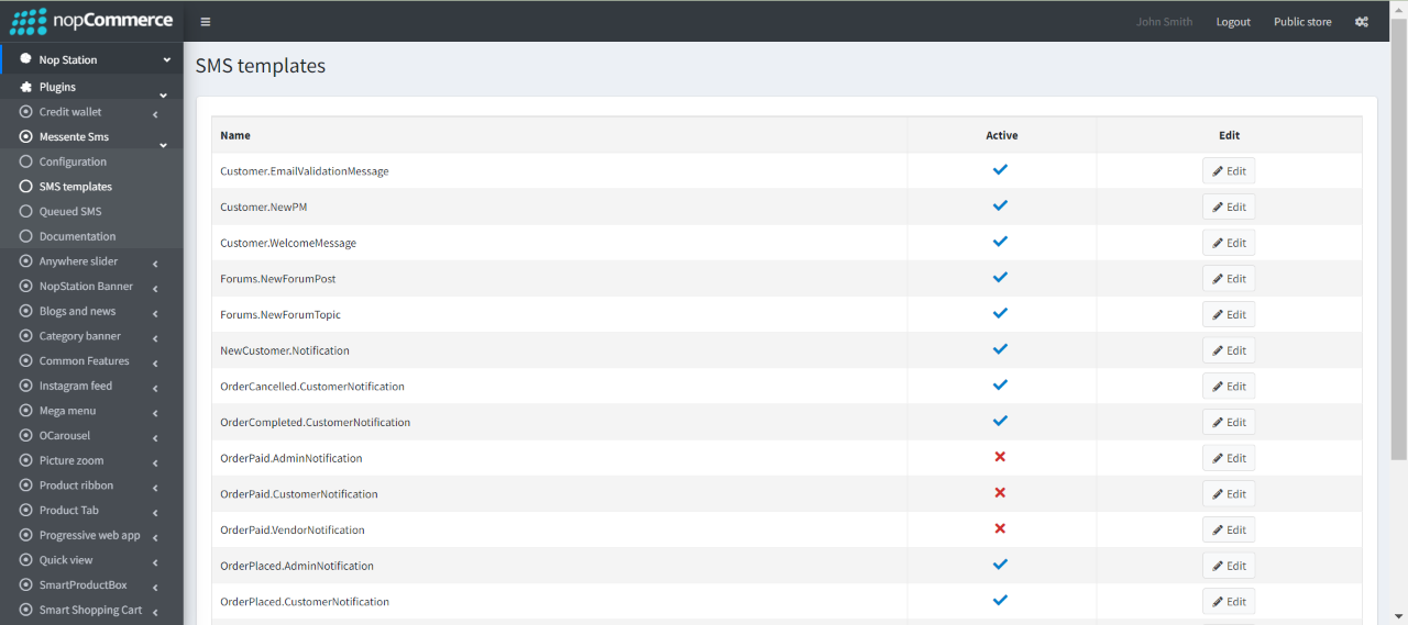 messente-sms-templates