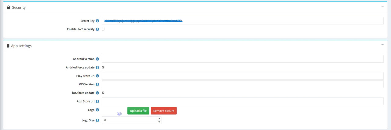 mobile-web-api-security-and-app-settings