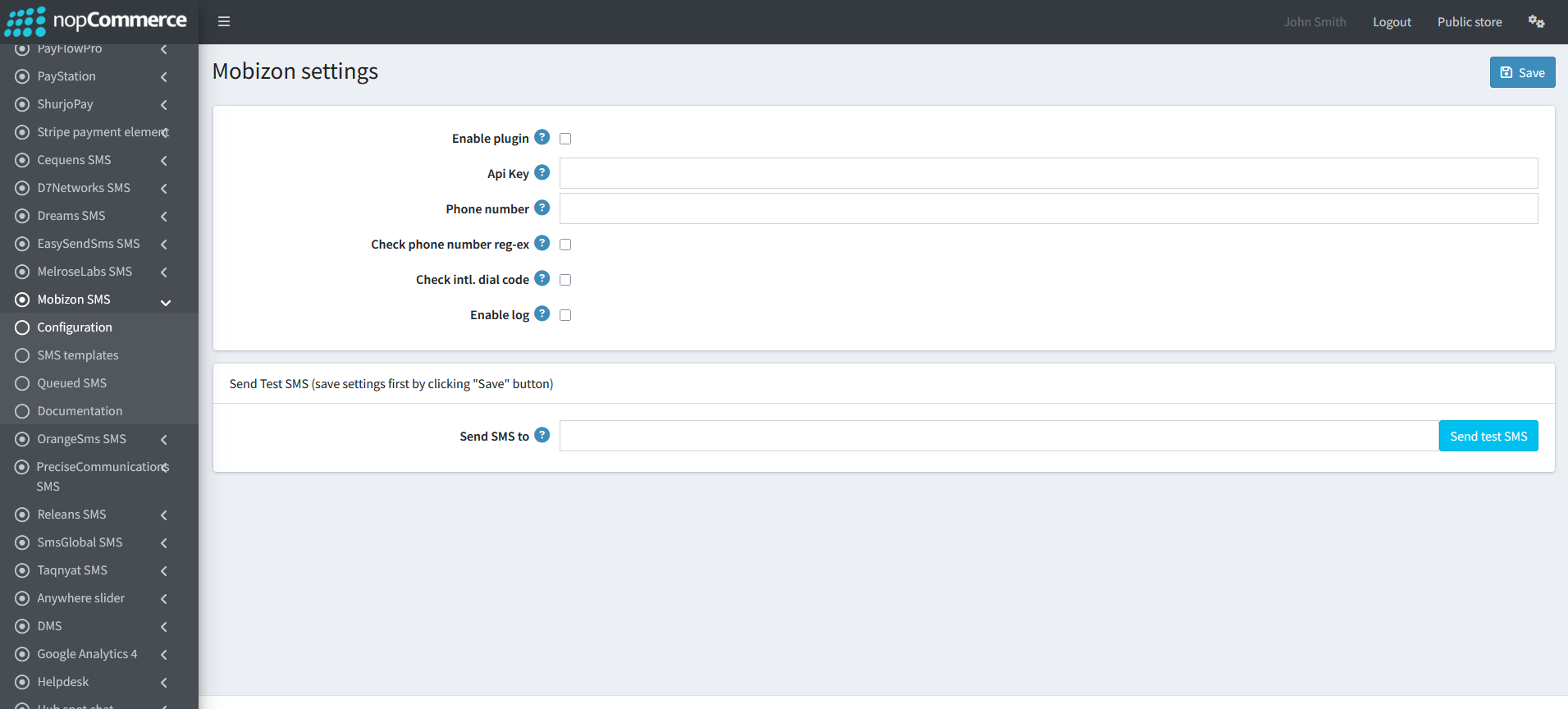 configure-Mobizon