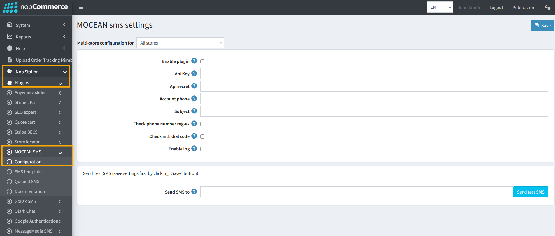 configure
