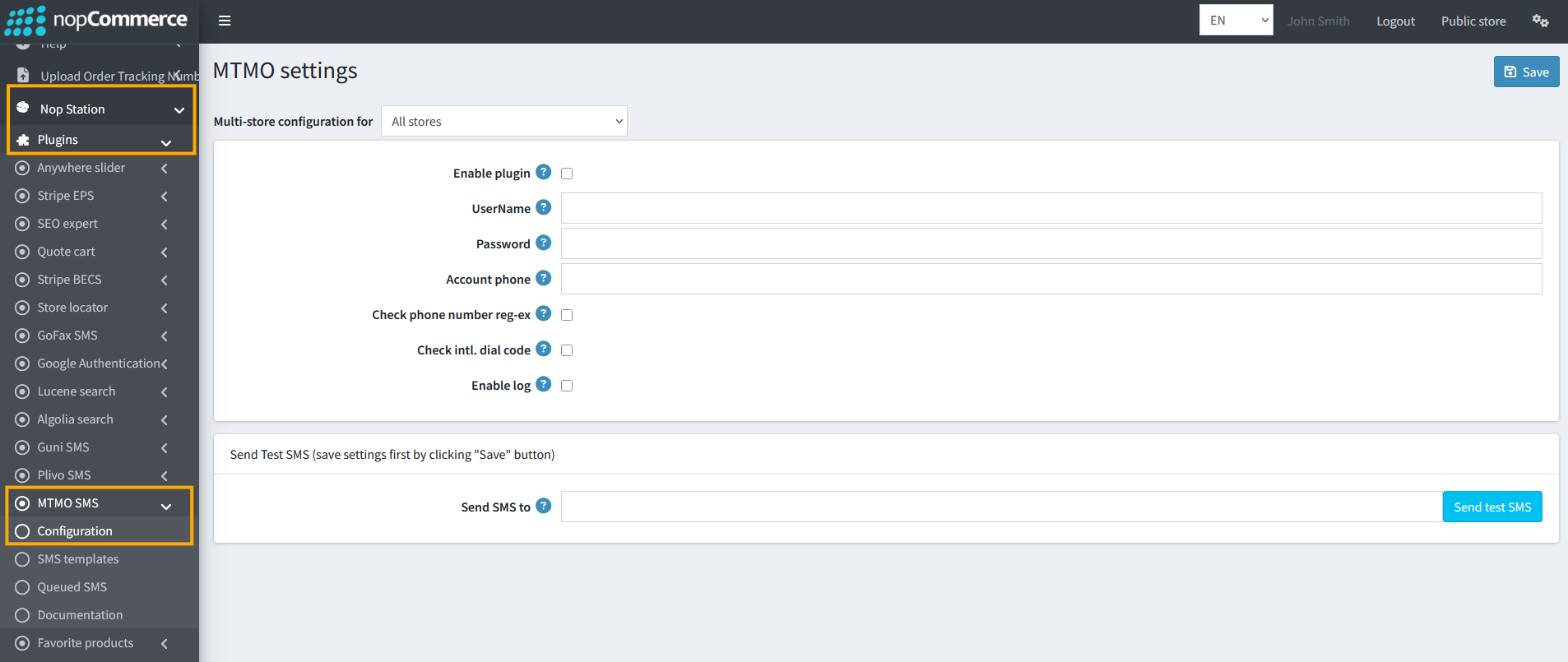 configure