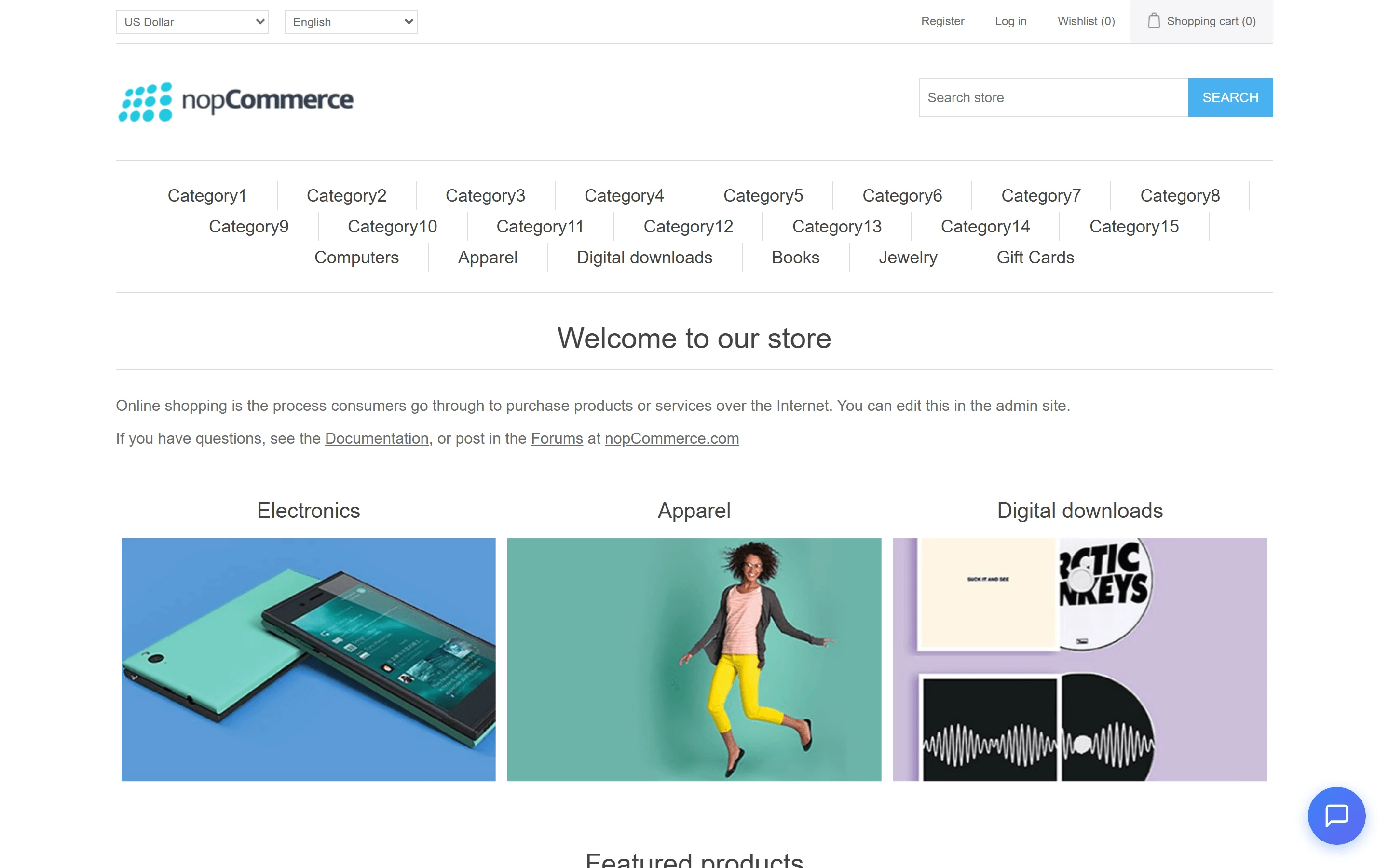 Storefront Homepage with Discovery Signal