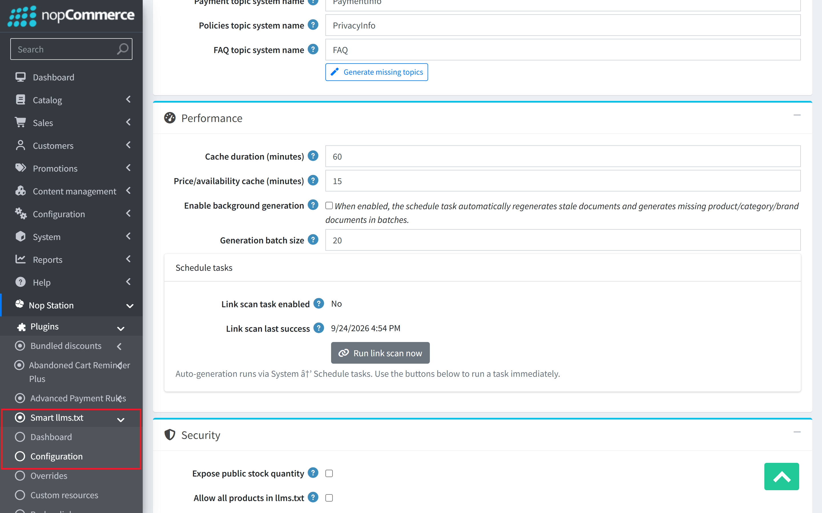 SmartLLMs Settings Performance