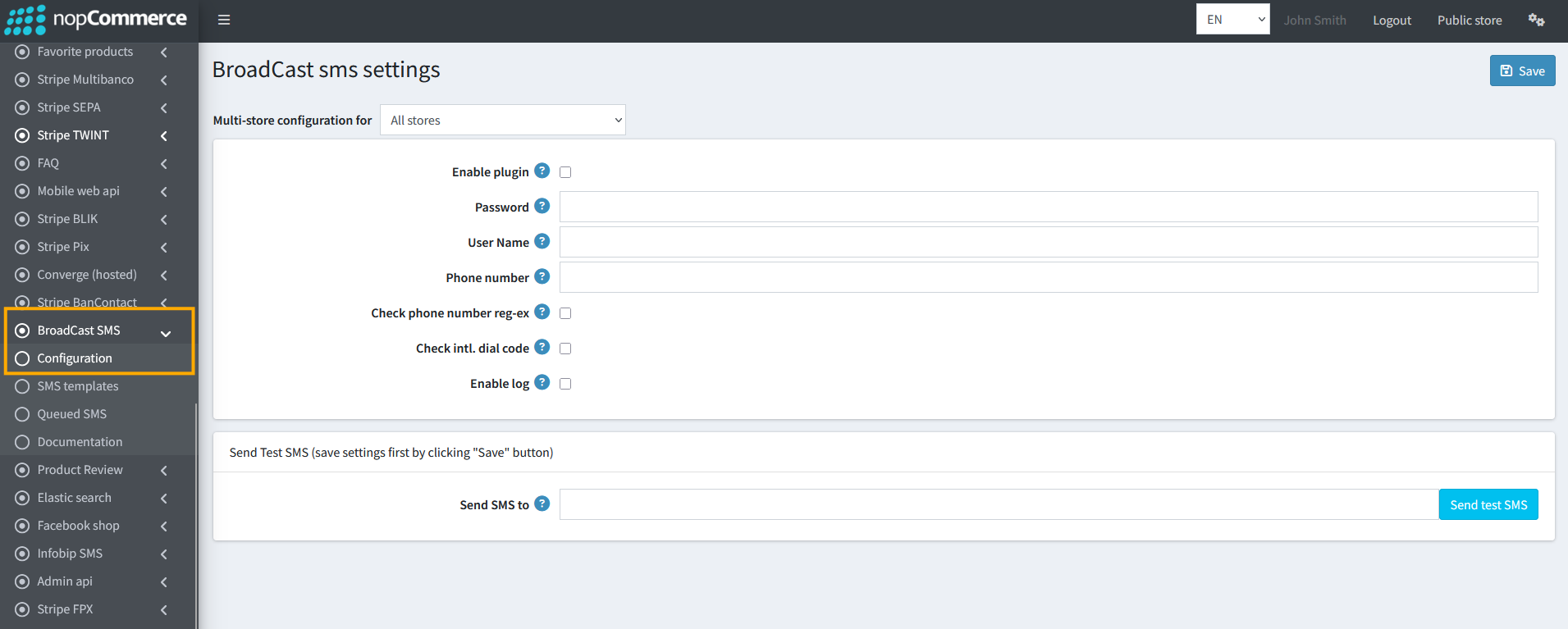 configure