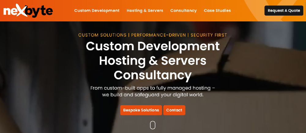 Nexbyte website banner