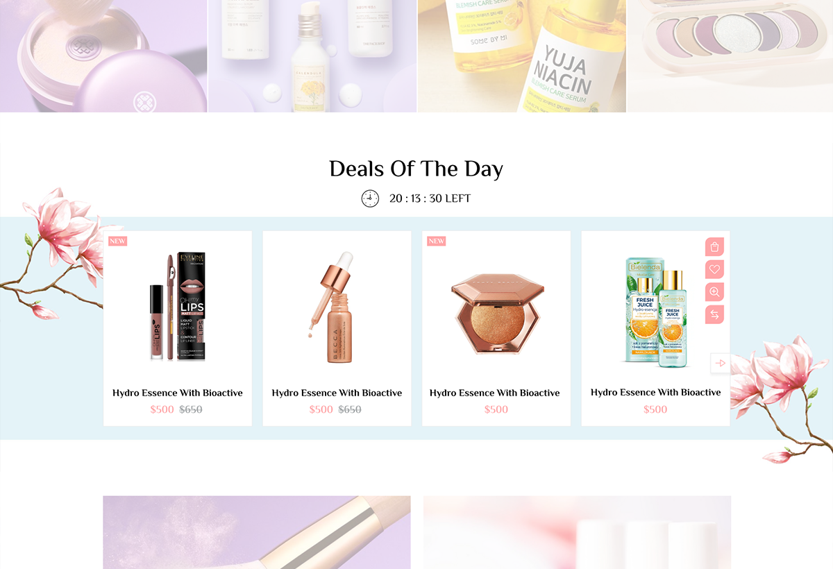 beautyShop theme deal of the day