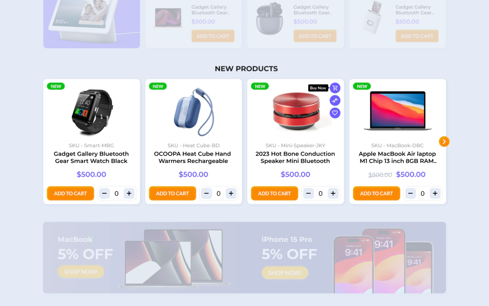 NopGadget Theme ocarousel