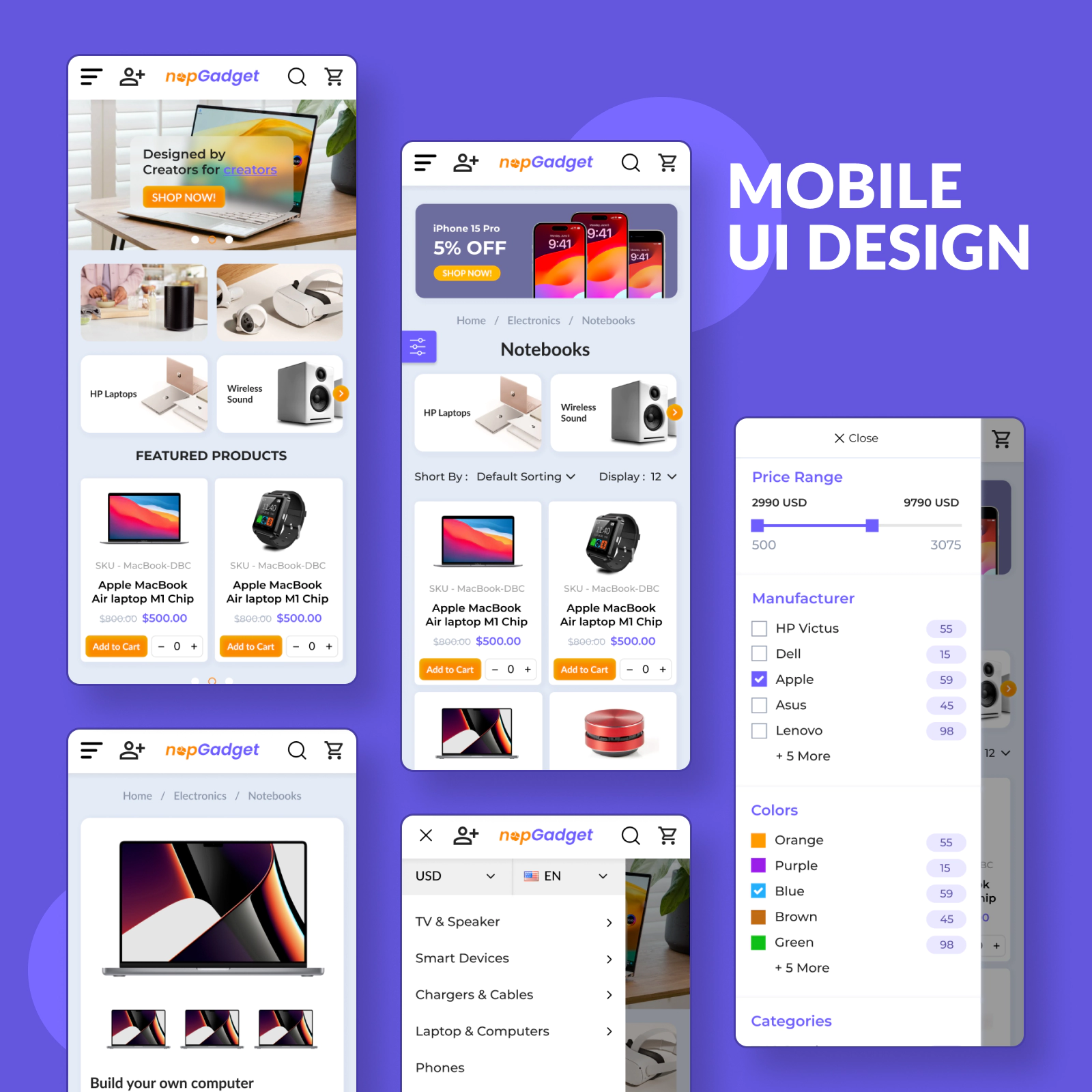 viridi theme all page