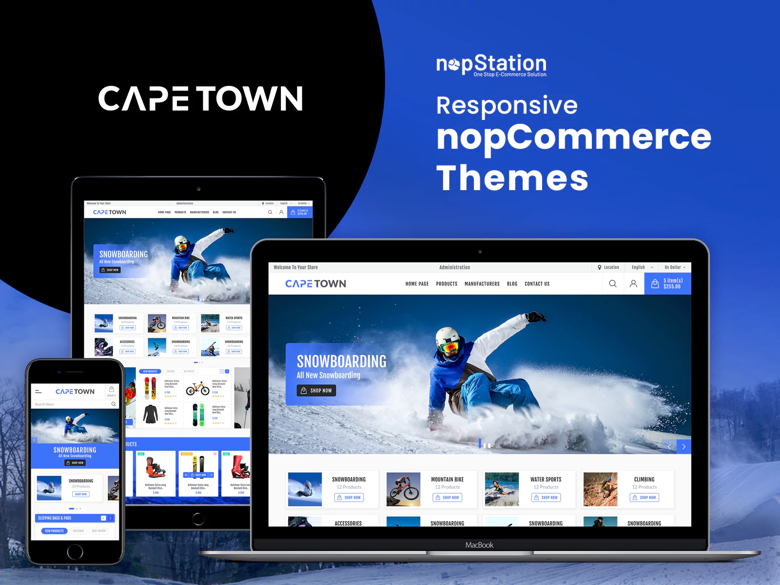 capetown theme homepage banner