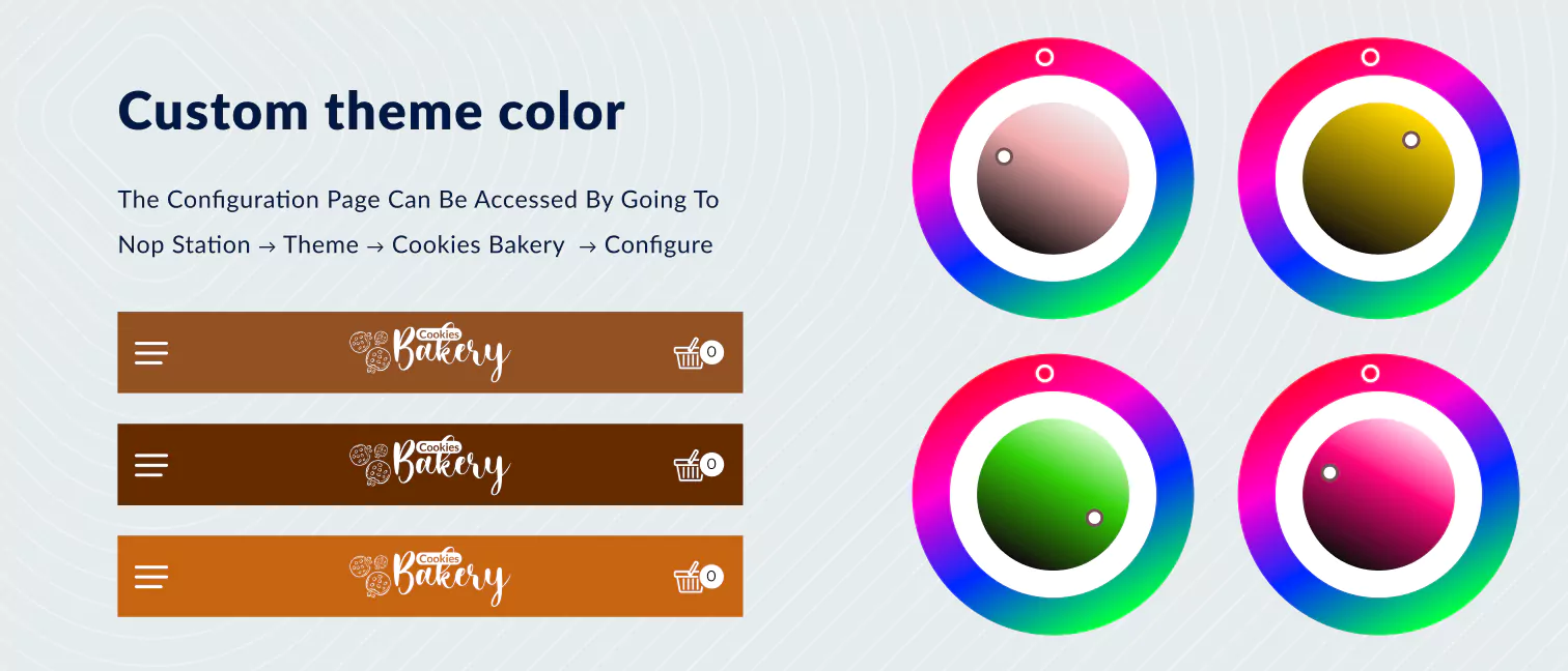 cookies-bakery theme color setting
