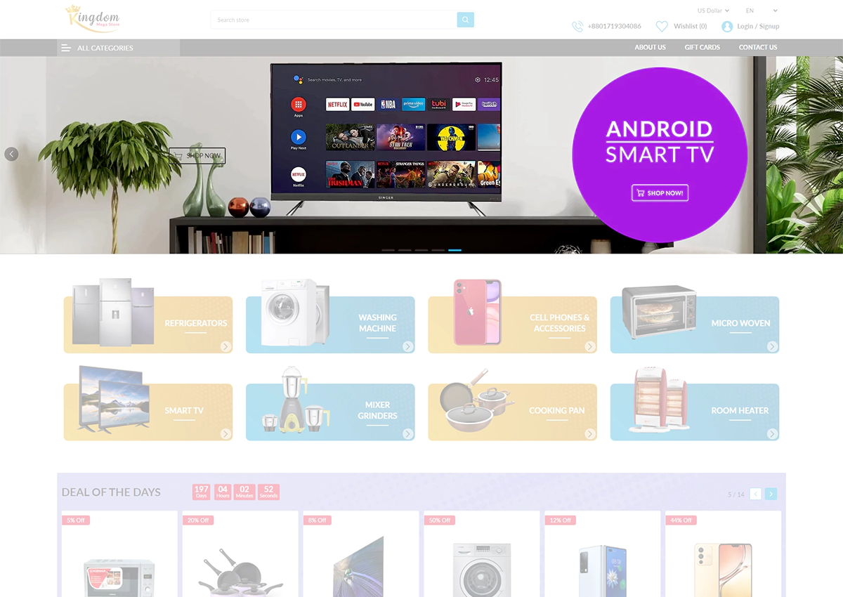 kingdom theme smart slider