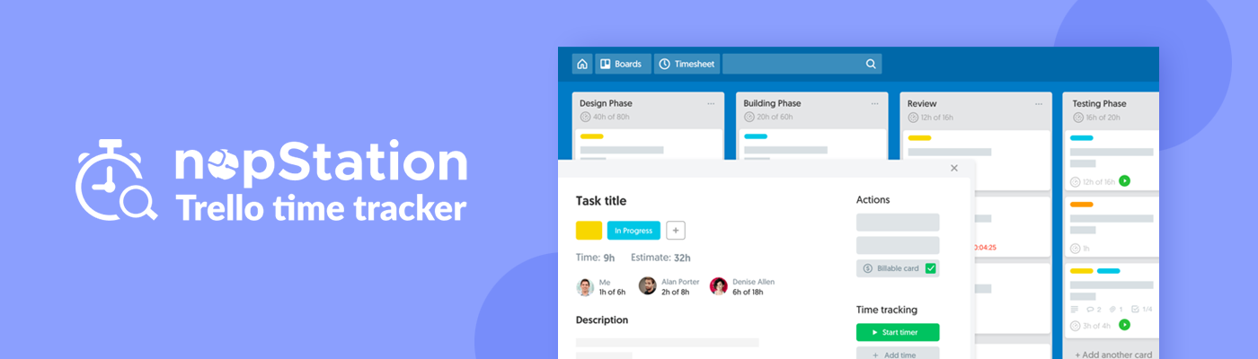 nopStation Trello Time Tracker