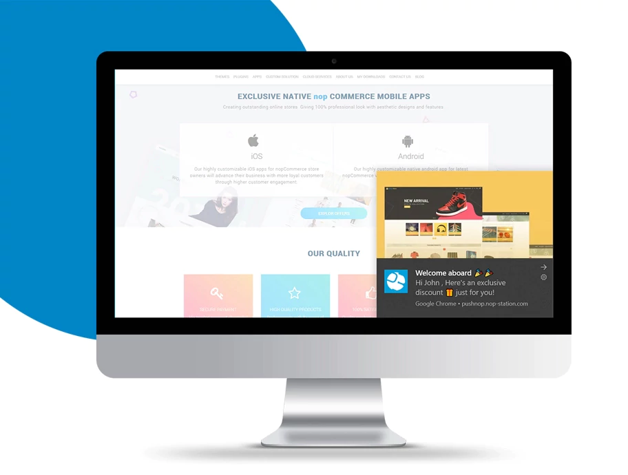 Smart Web Push notifications on Desktop